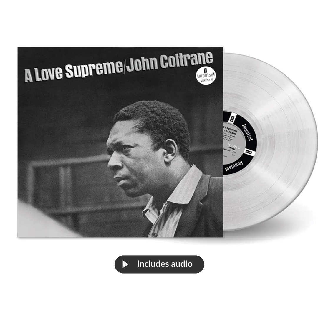 Coltrane Legacy - includes A Love Supreme (60th Anniversary) clear vinyl LP, 58min "Train Legacy" documentary from Pacifica Archives